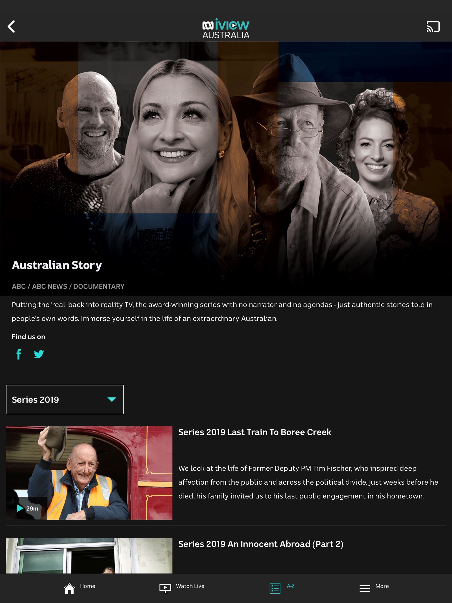 ABC Australia iview screenshot 4