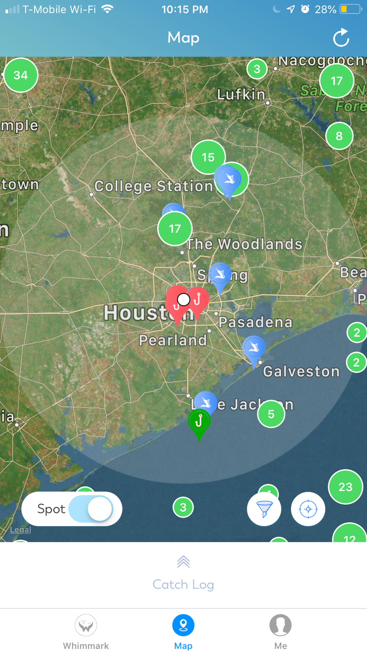 Whimmark – fishing social app screenshot 2