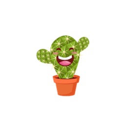 Cute Cactus Stickers