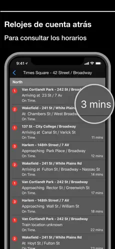 Screenshot 5 Metro de Nueva York iphone
