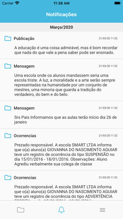 How to cancel & delete Recanto School Smart from iphone & ipad 4