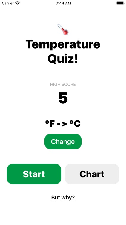 Temperature Quiz!