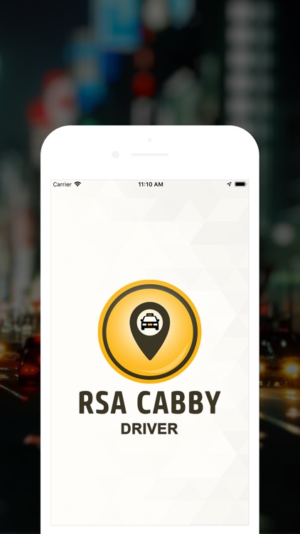 RSA CABBY DRIVER APP