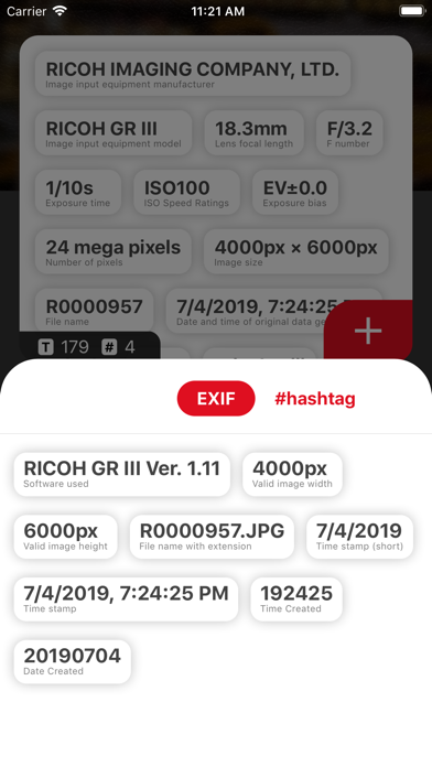 EXIF Share screenshot 2