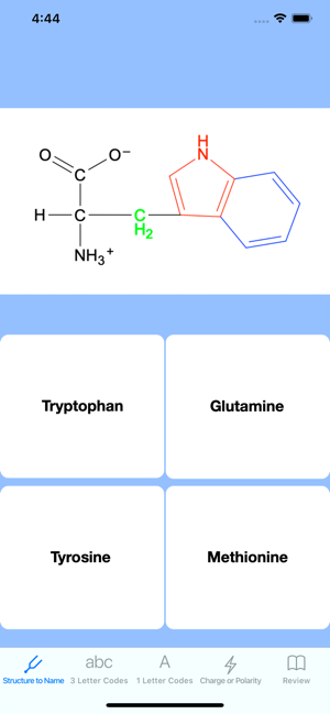 Amino Acids Structures Tutor