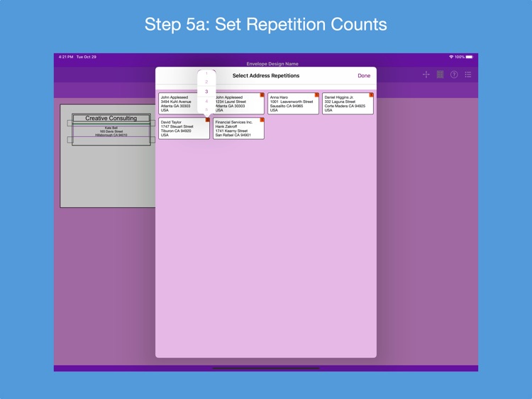 Addressed Envelope Designer screenshot-4