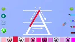 Game screenshot Trace Spanish Letters apk