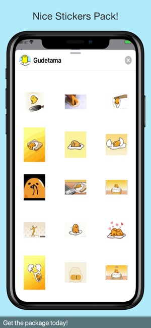 Gudetama Egg Animated Stickers(圖2)-速報App