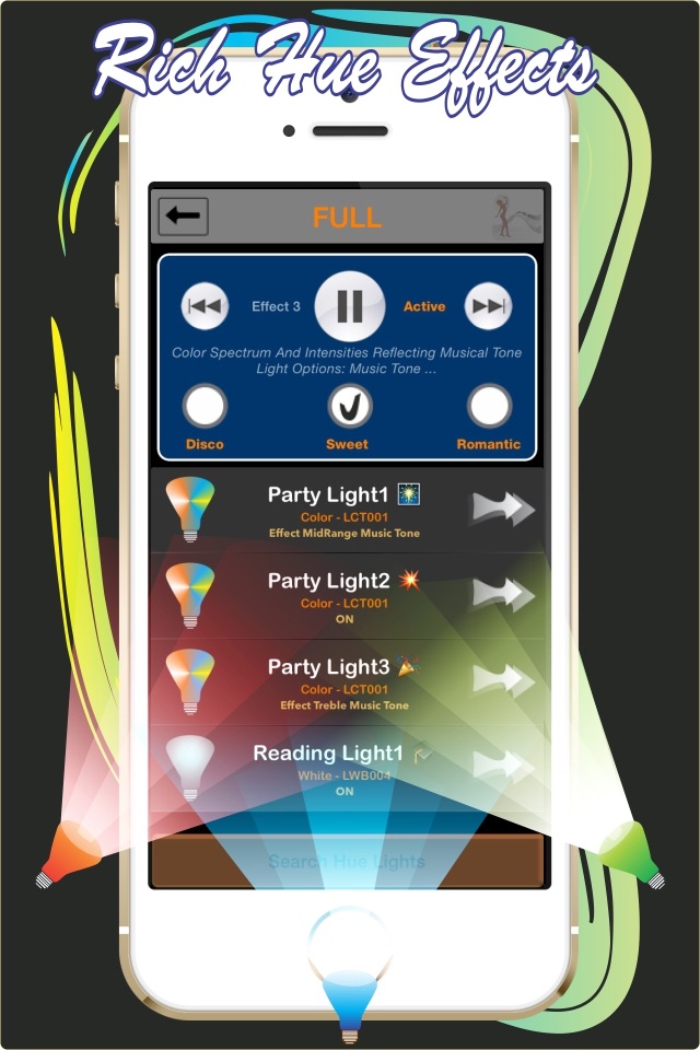 Dancing Bluetooth Light screenshot 3