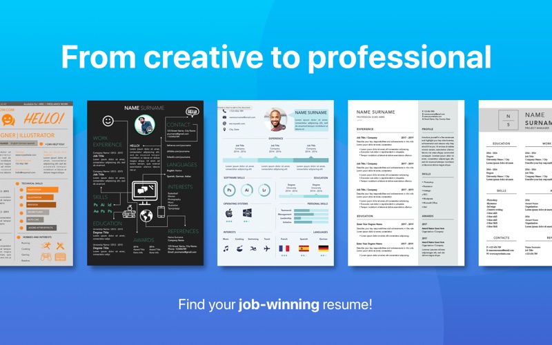 resume builder download for pc