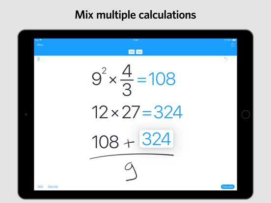 MyScript Calculator screenshot 4