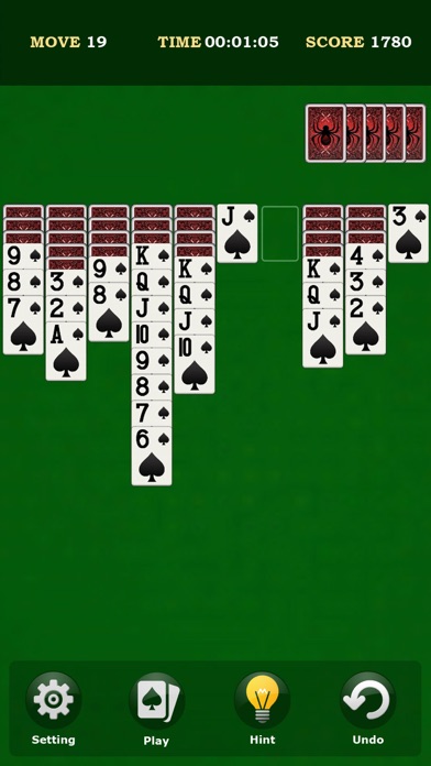 Spider Solitaire - Card screenshot 2