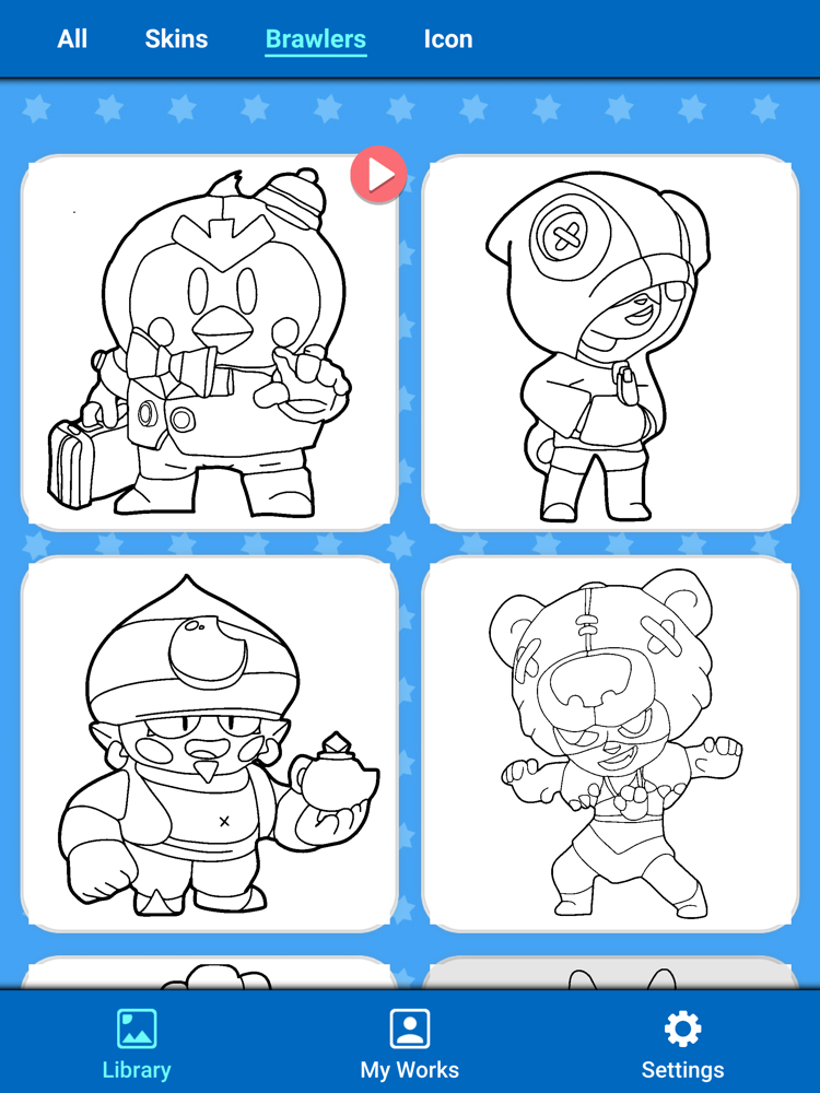 Download Coloring pages for Brawl Stars App for iPhone - Free ...