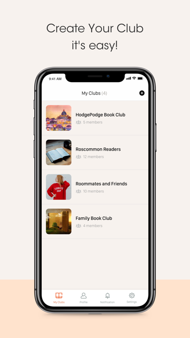 Bookclubs: Book Club Organizer screenshot 3