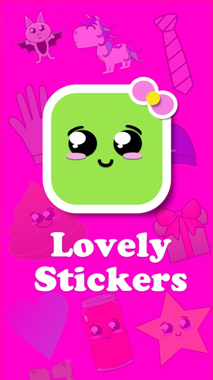 Lovely Stickers for iMessage! screenshot-0