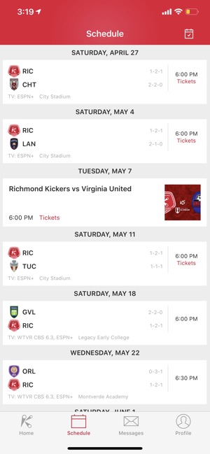 Richmond Kickers(圖2)-速報App