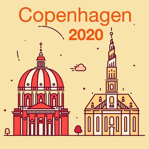 Copenhagen 2020 — offline map icon