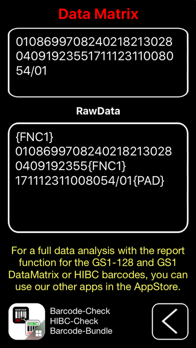 RawCodeScan Screenshots