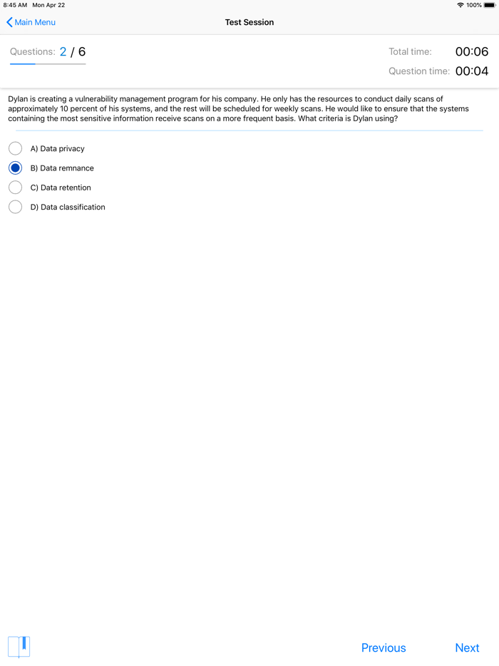 CSA Analyst. Exam CS0-001