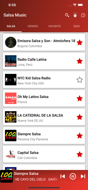 Salsa Music Radio App