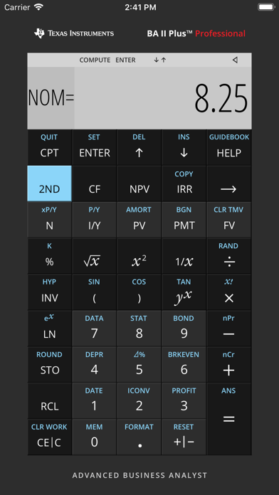 BA II Plus™ Financial Calc screenshot 3