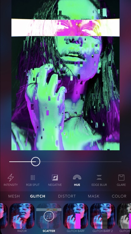 Glitch Face AI Filters screenshot-3