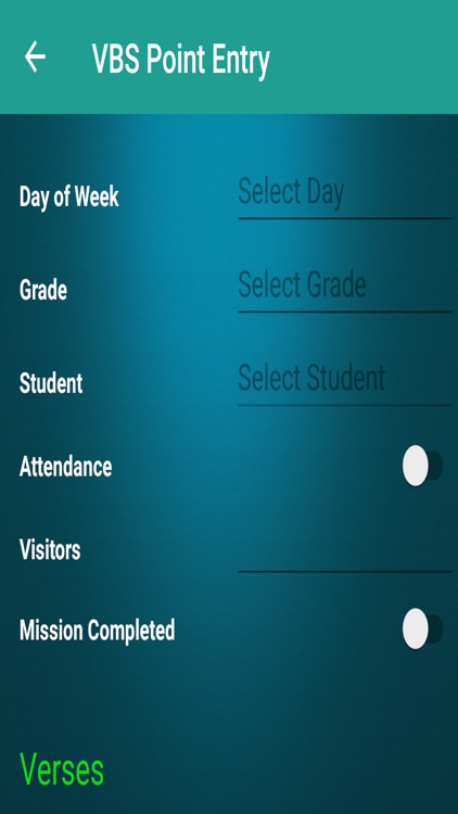 VBS Point Tracker