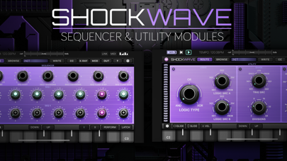 Screenshot #2 pour ShockWave - Synth Module