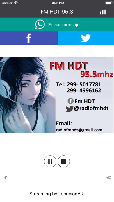 FM HDT 95.3 screenshot 2