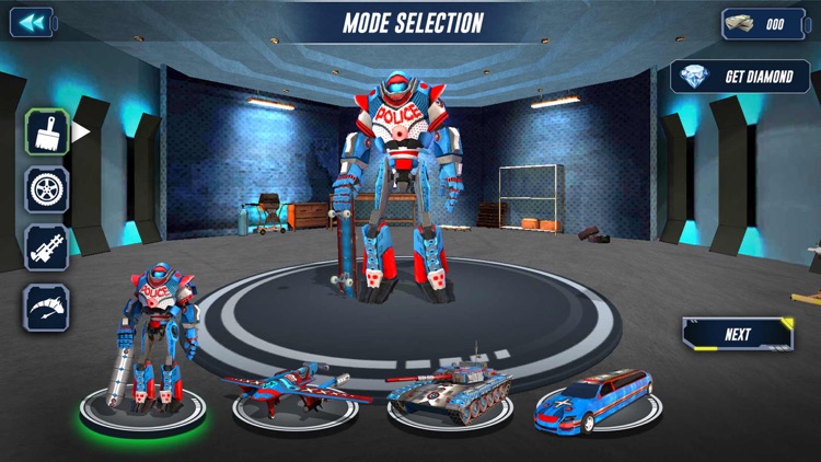 Skateboard Robot: Flying Car screenshot-6