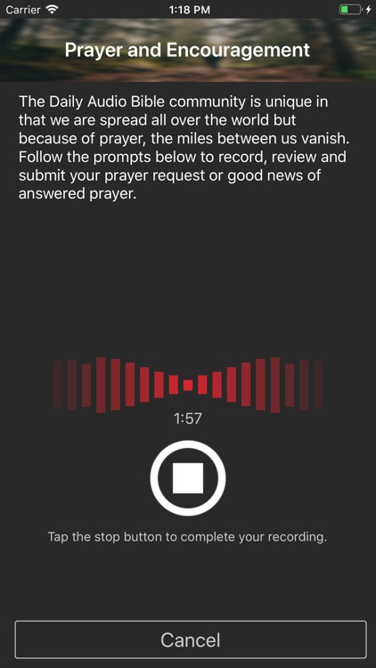 Daily Audio Bible Mobile App screenshot-3