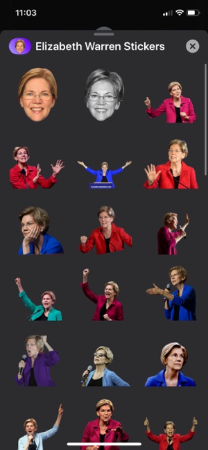 Elizabeth Warren Sticker Pack(圖2)-速報App