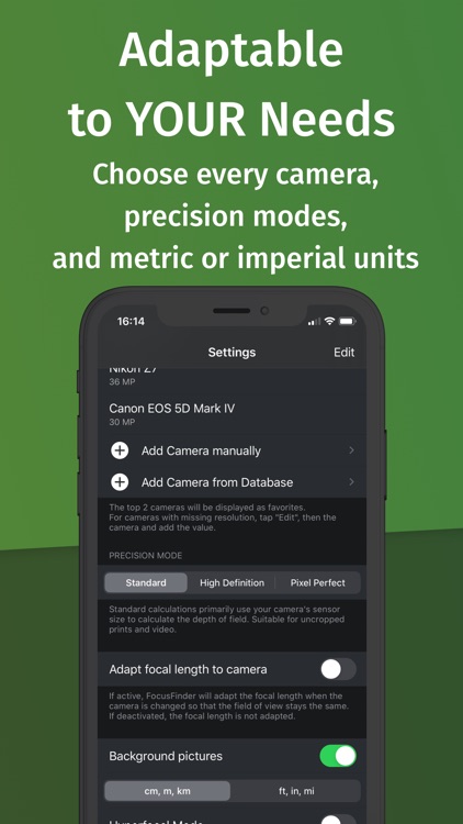 FocusFinder DoF Calculator screenshot-3