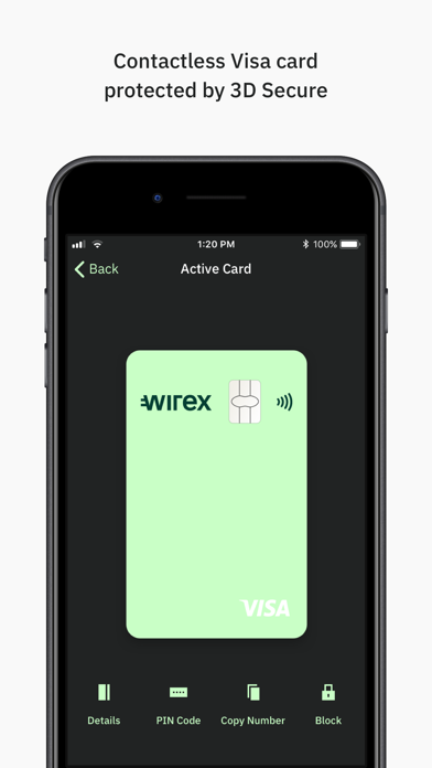 Wirex. BTC Debit Card & Bitcoin Wallet screenshot