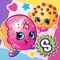 Explore Shopville and play cute and fun mini games with all of your favorite Shopkins friends