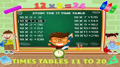 Math Times Table Quiz Games screenshot 3