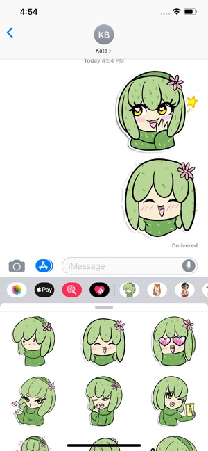 Cactus Girl Sticker Pack(圖2)-速報App