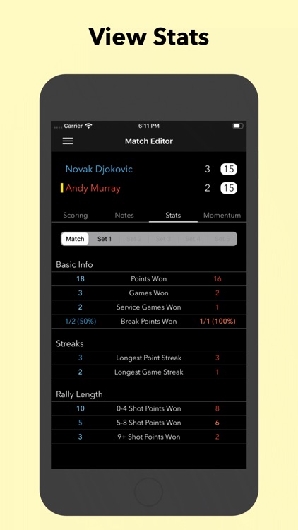 My Match Data