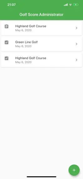 Game screenshot Golf Score Administrator mod apk