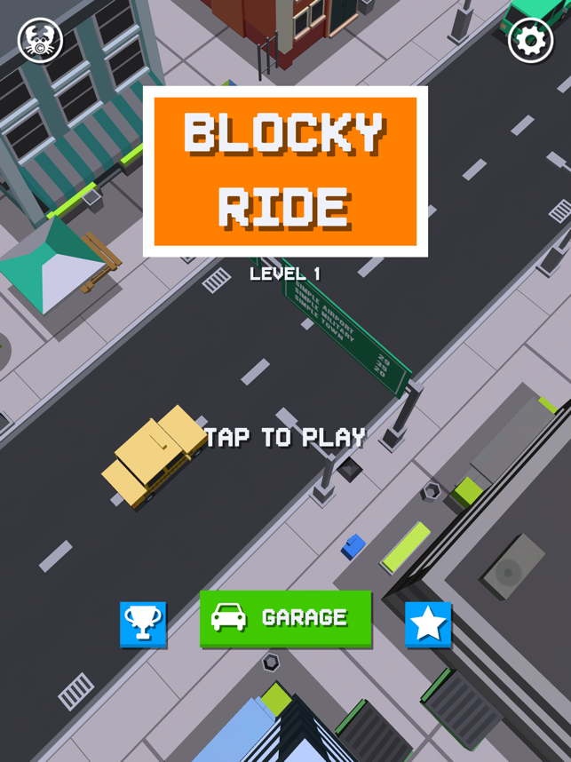 Blocky Ride, game for IOS