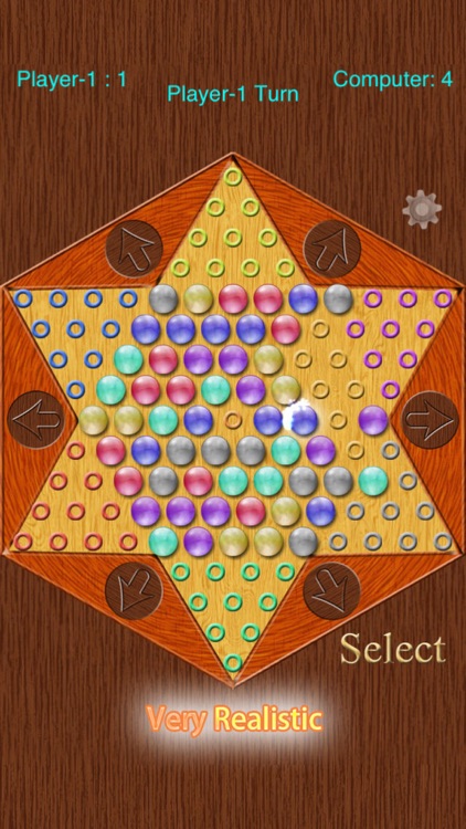Realistic Chinese Checkers screenshot-4
