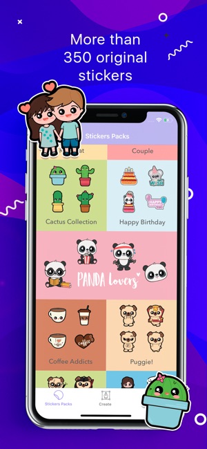 Stickz: stickers for WA & iM(圖5)-速報App