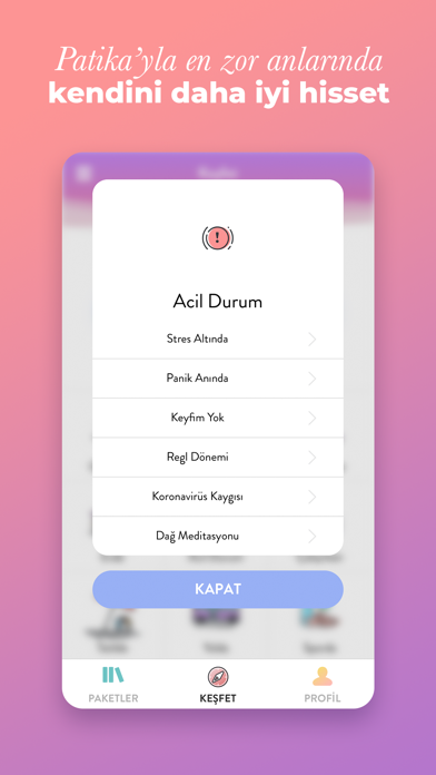 How to cancel & delete Patika: Kolay Meditasyon from iphone & ipad 4