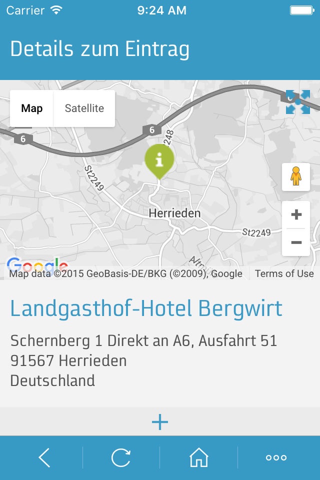 Busgruppeninfo screenshot 3