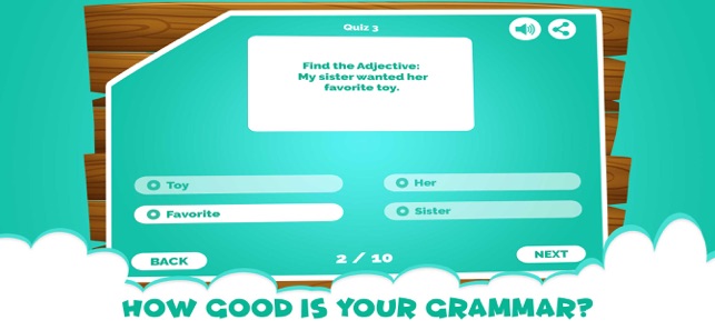 Learning Adjectives Quiz Kids