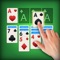 This game is Klondike Solitaire or Patience card game on iPhone and iPad