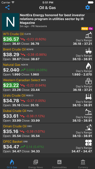 How to cancel & delete Oil Price Live from iphone & ipad 1