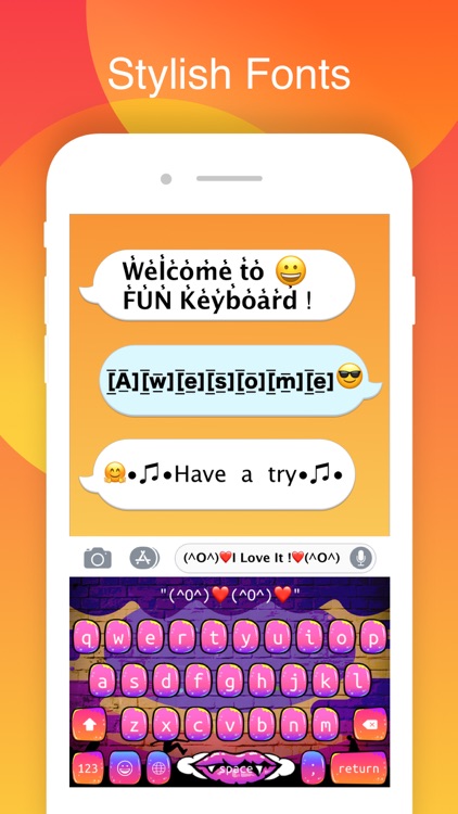 FUN Keyboard -Emoji & Themes screenshot-4