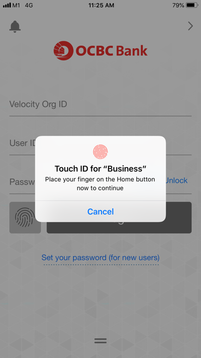 How to cancel & delete OCBC Business Mobile Banking from iphone & ipad 3