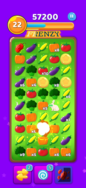 Veggie Flip - Match-3 Frenzy(圖7)-速報App